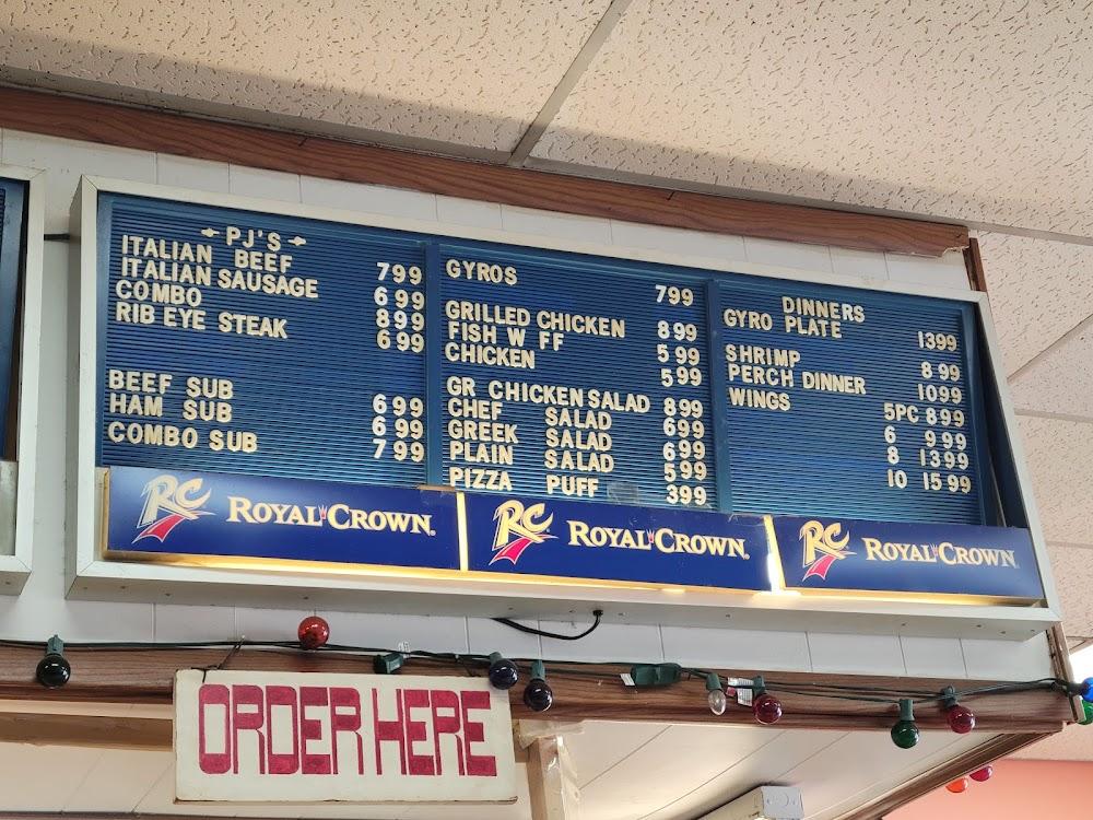 P & J's Drive-In Italian Sausage